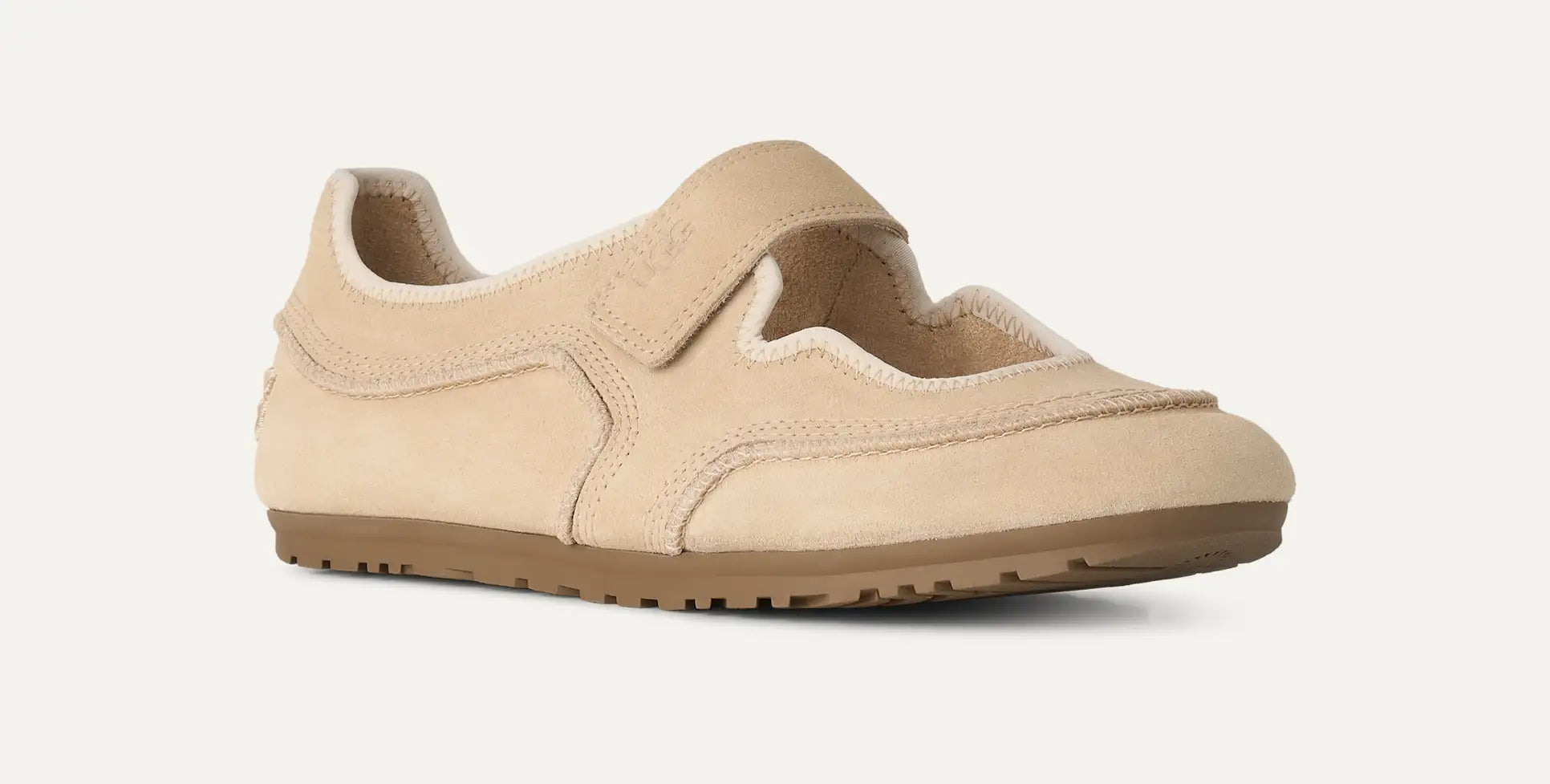 UGG Quill Mary Jane Trainer Sand Castle side view