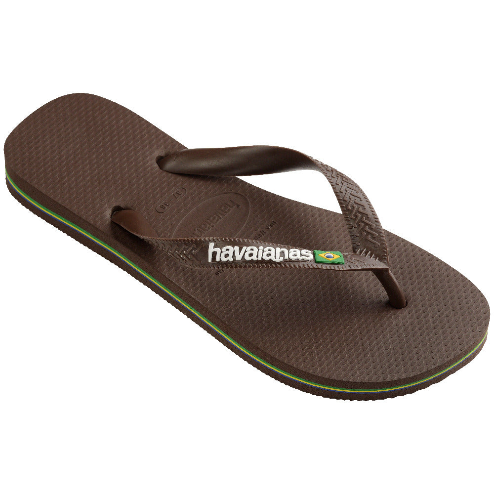 HAVAIANAS BRASIL BROWN/WHITE
