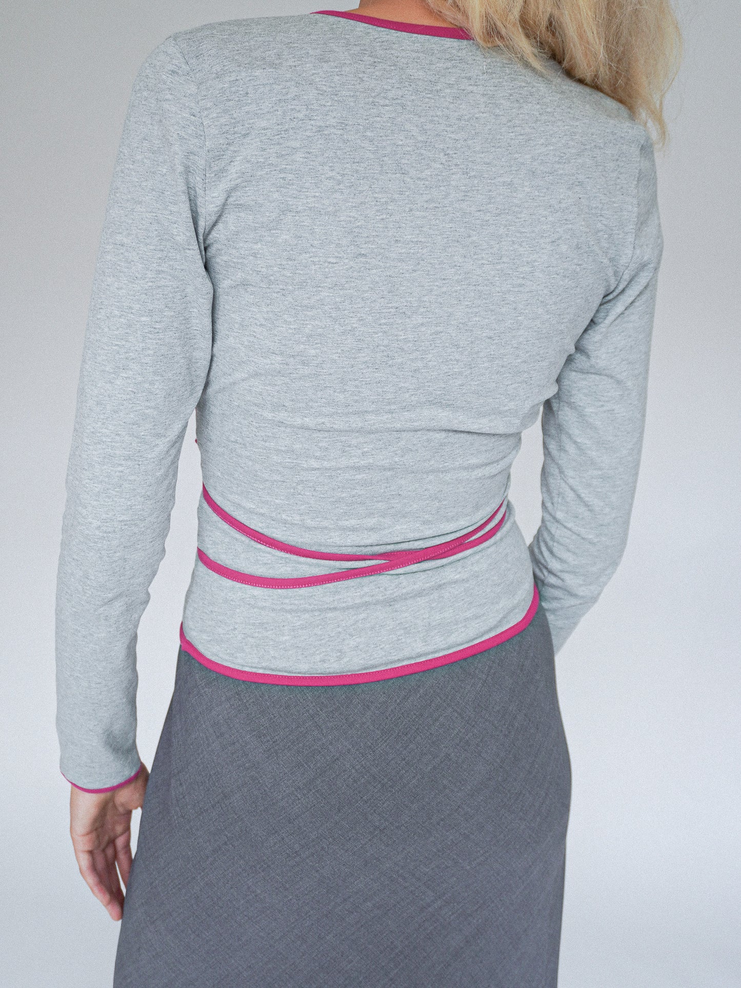 Rosa Top, Grey