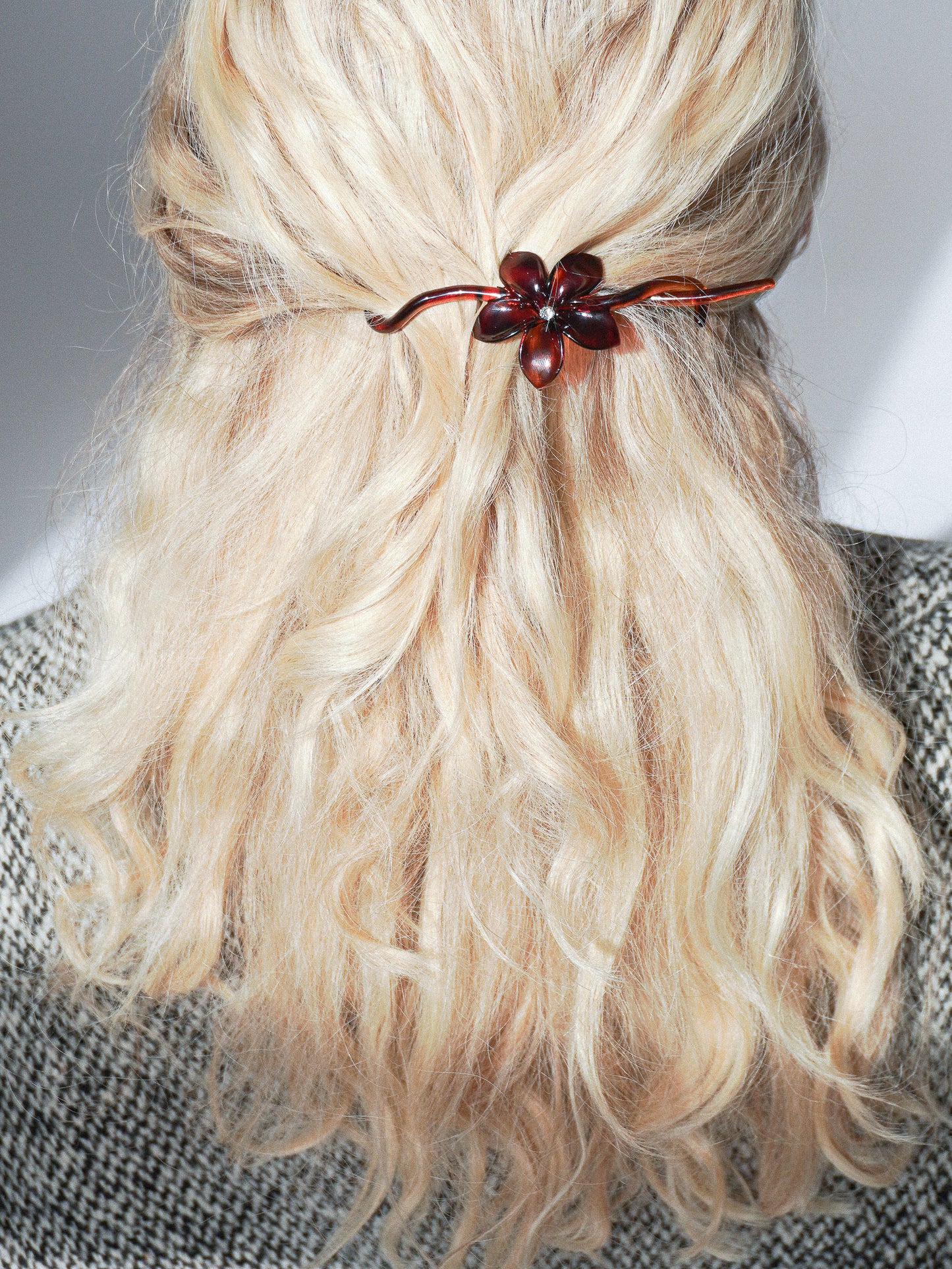Flower Clip, Rhinestone
