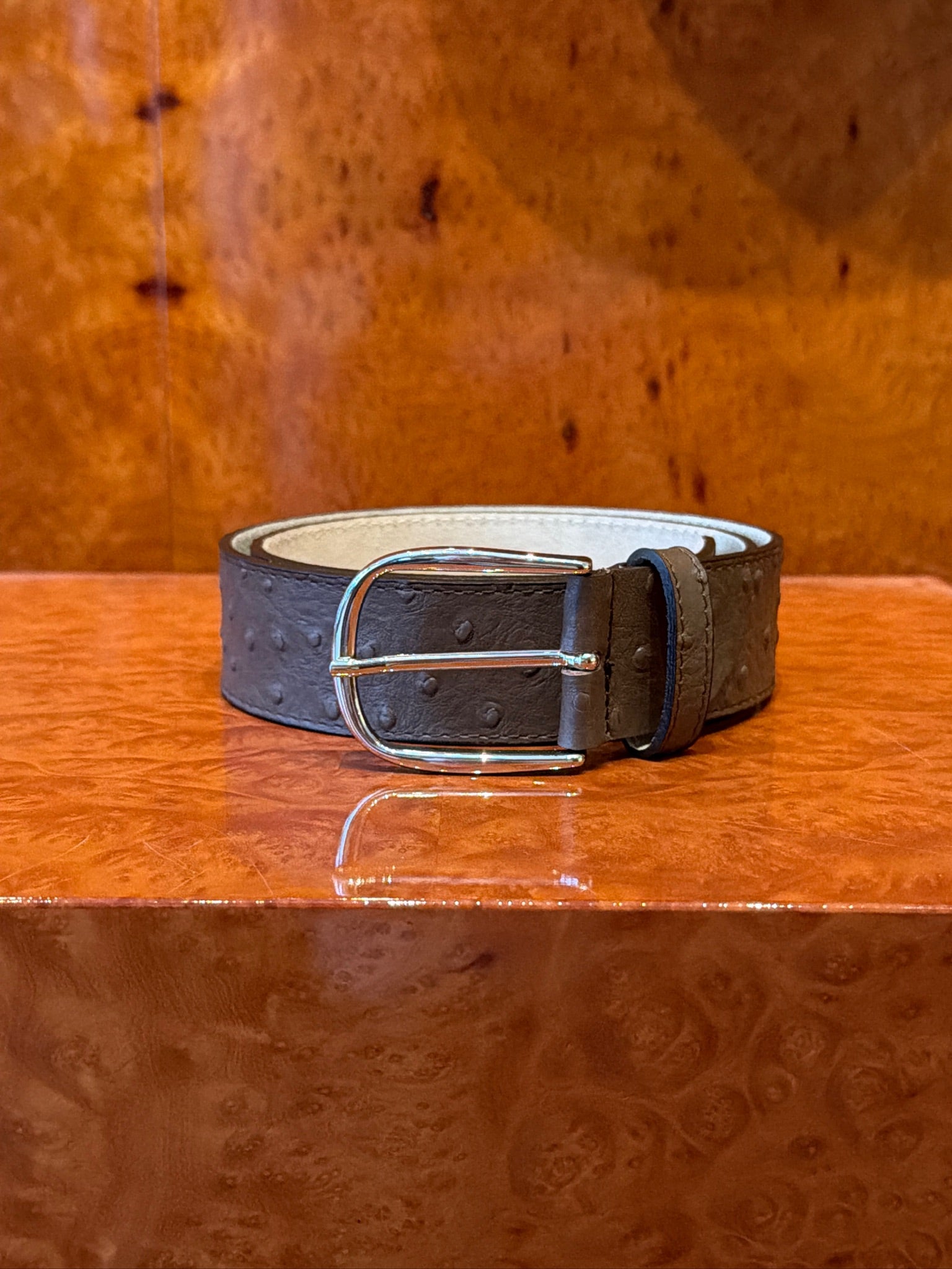 Leather Belt, Brown