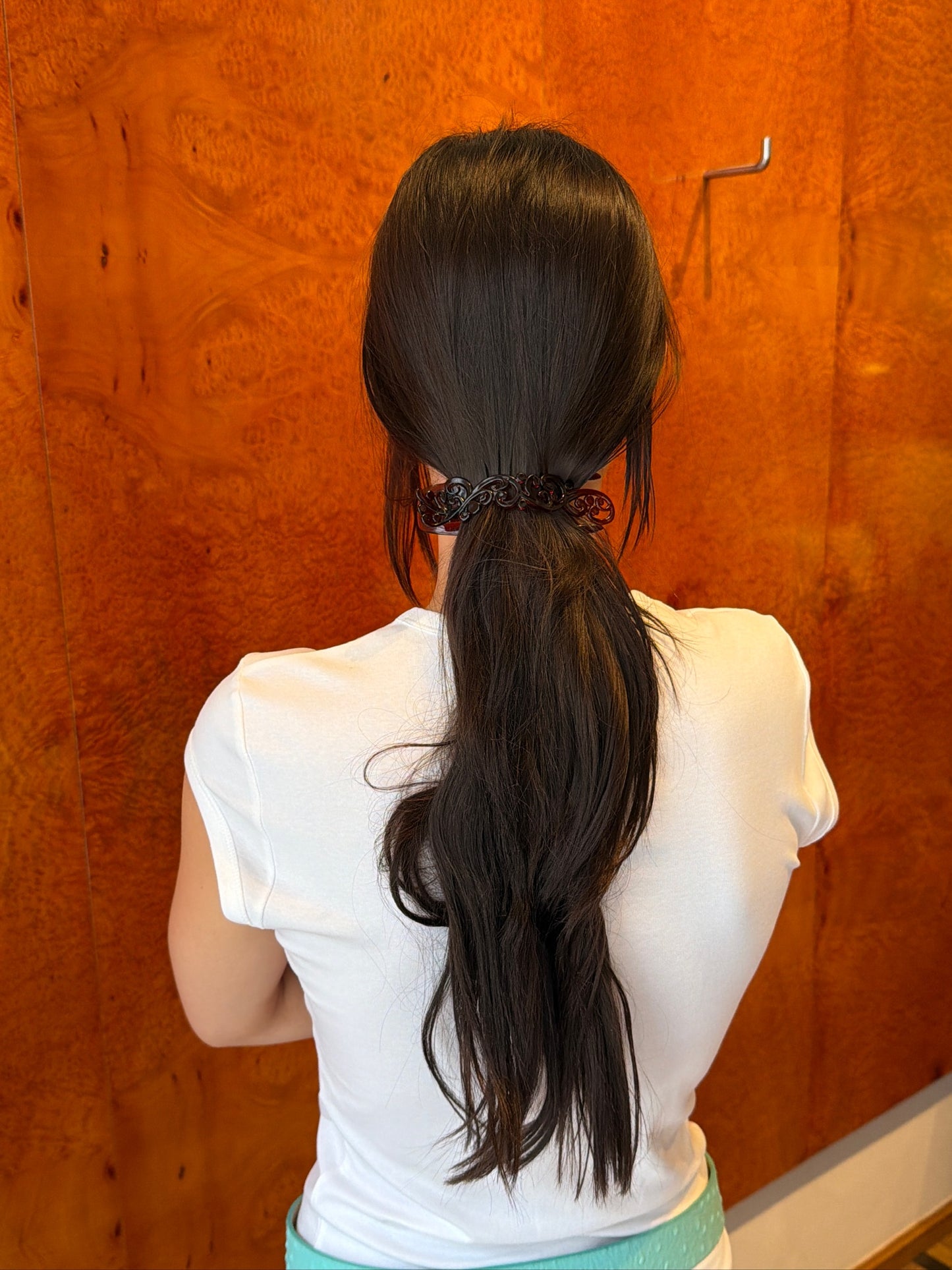 Hairclip, Tortoise Flower
