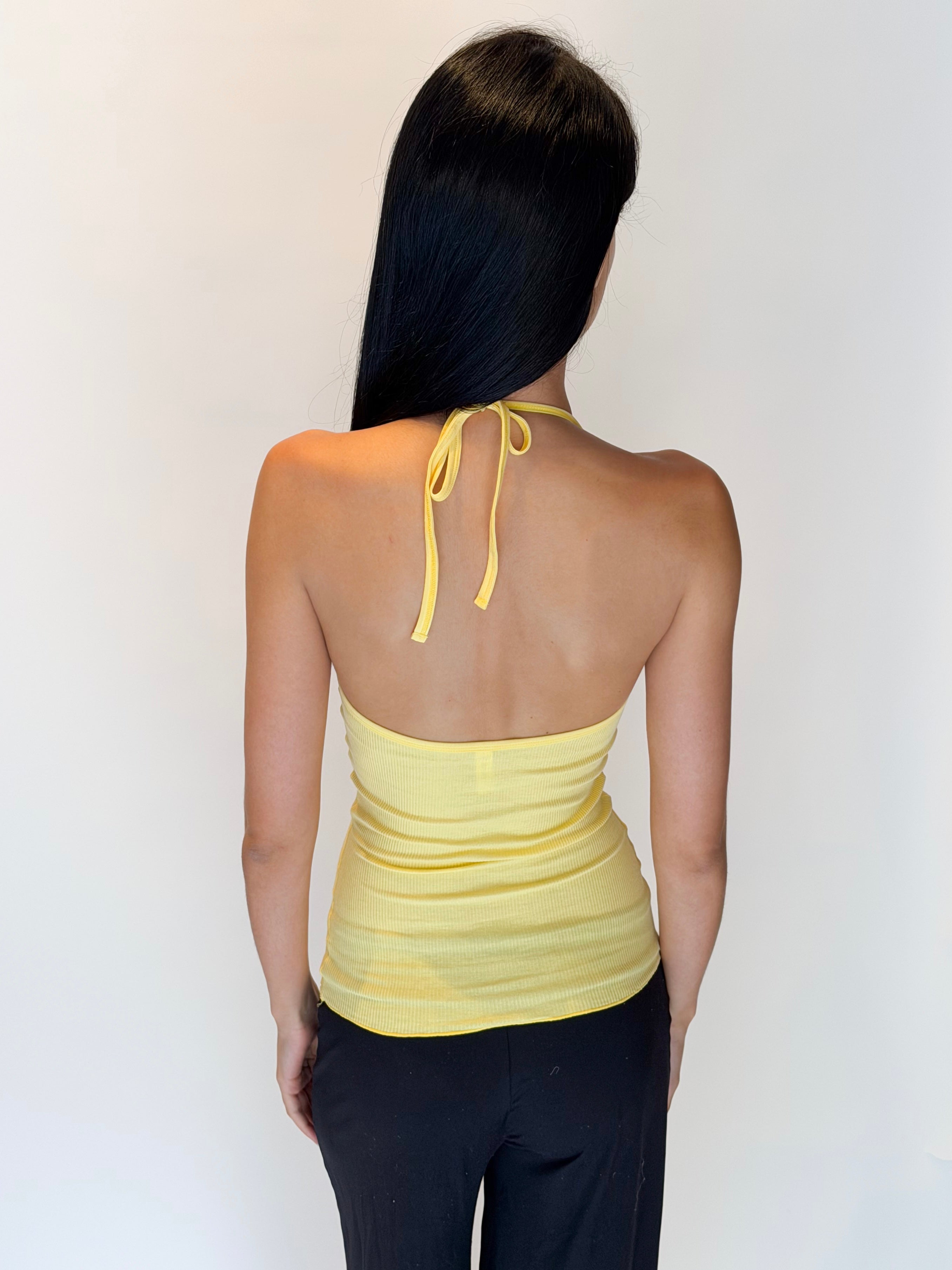 Wilma Top, Butter Yellow