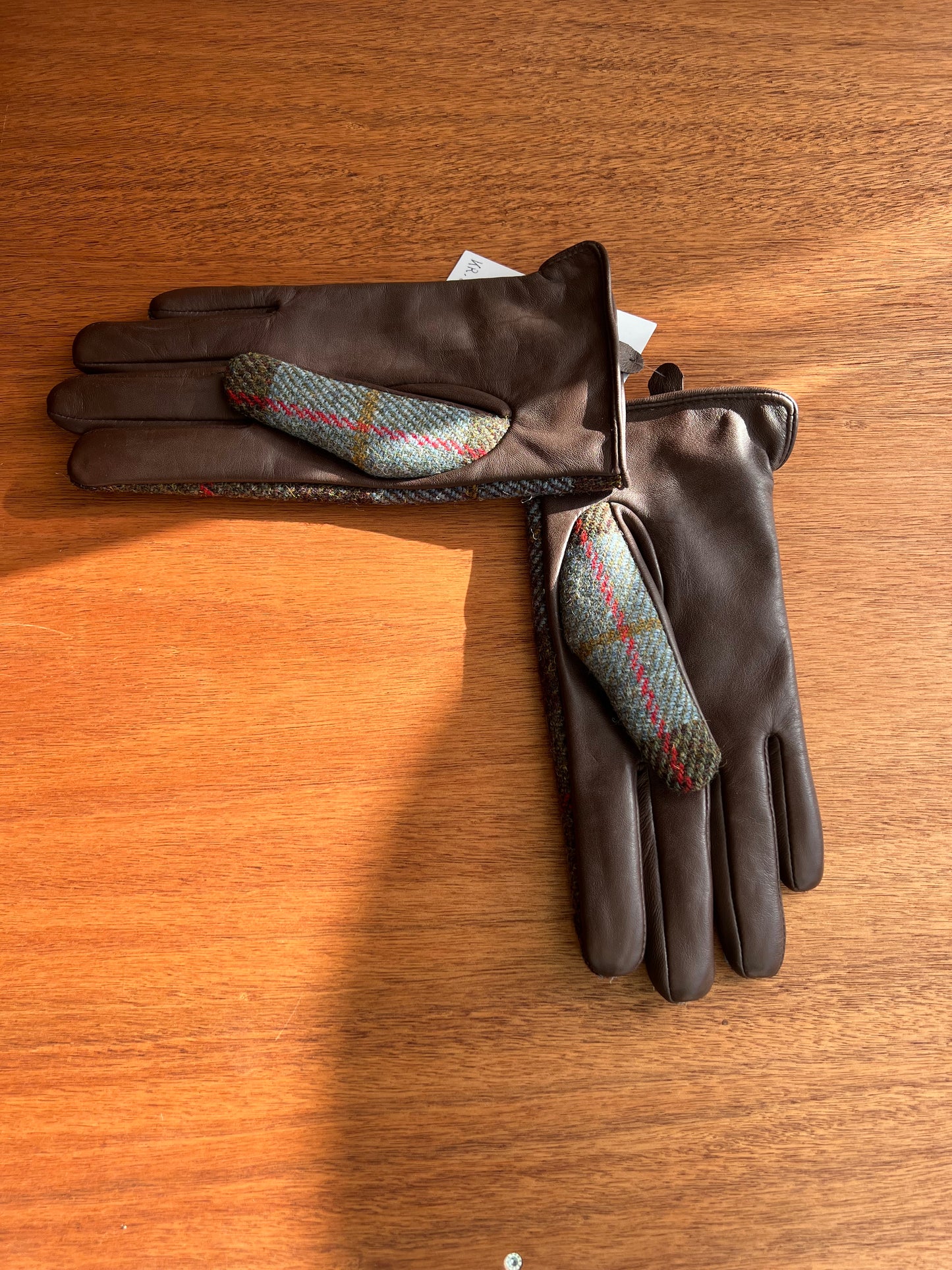 WOOL GLOVES, BLUE