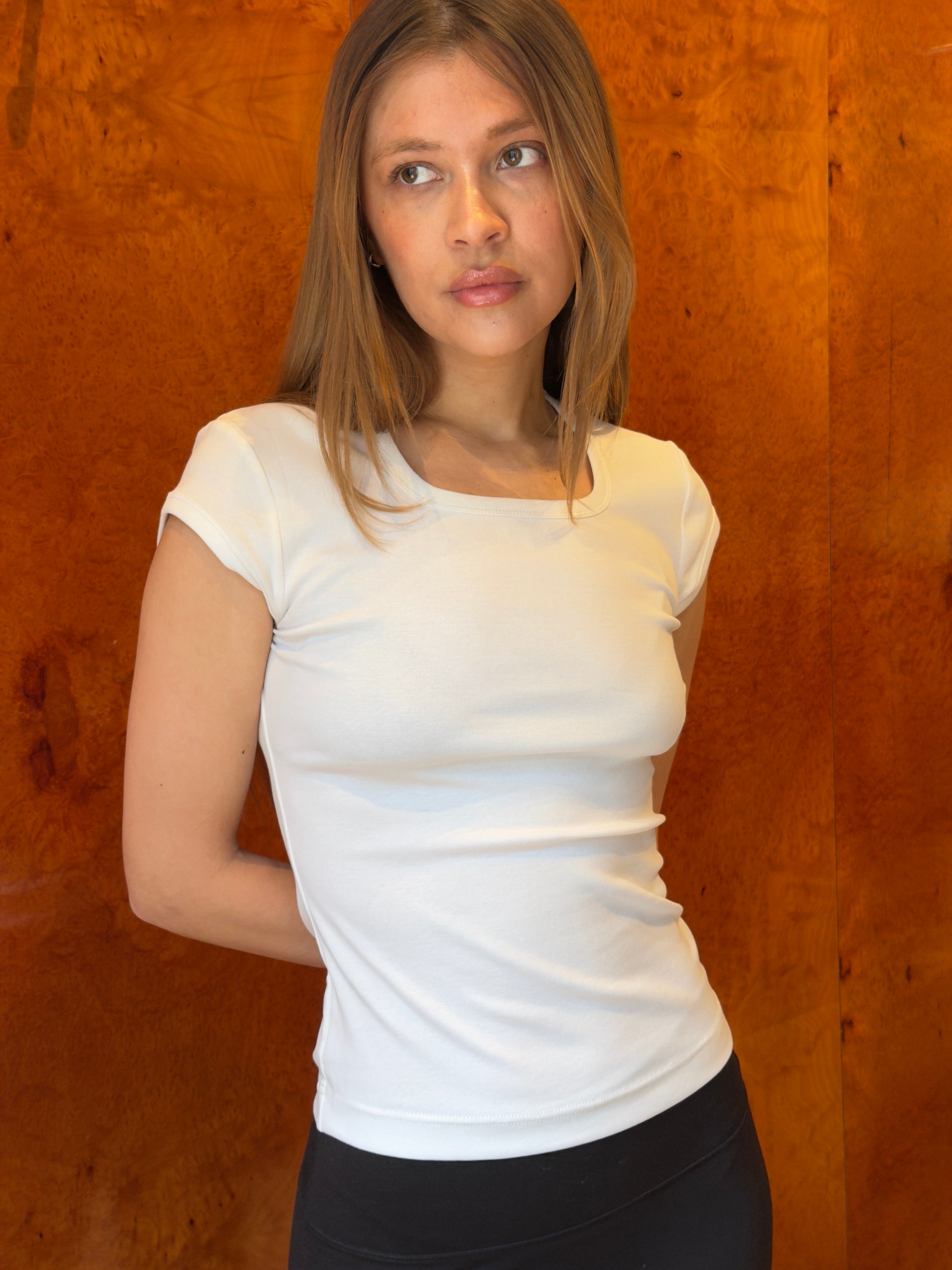 Idamarie Tee, White