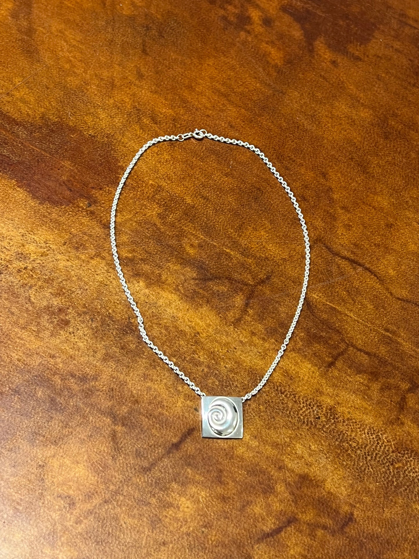 WS Swirl Necklace