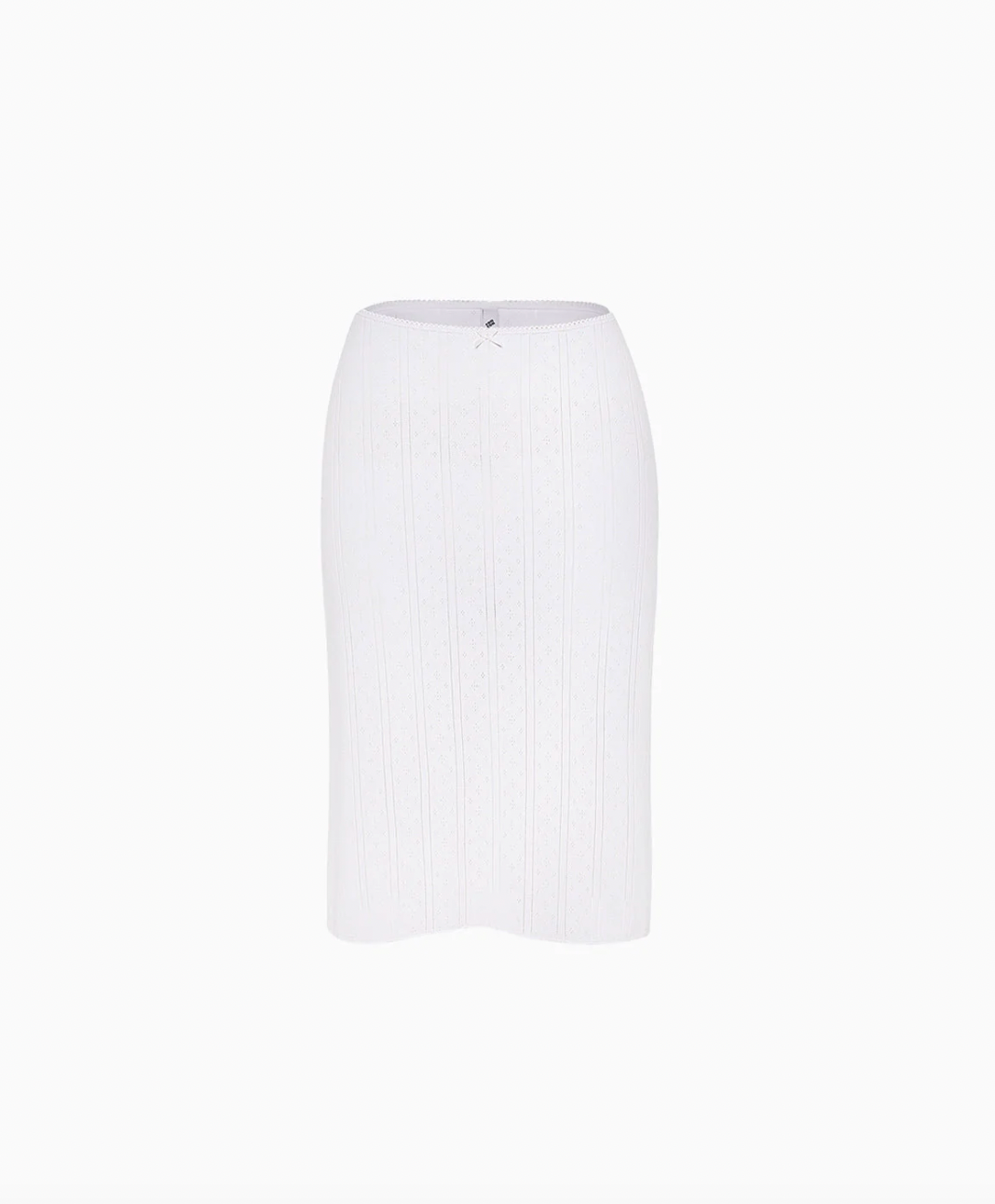 COUCOU - The Slip Skirt, White (RESTOCKING OCTOBER 2026)