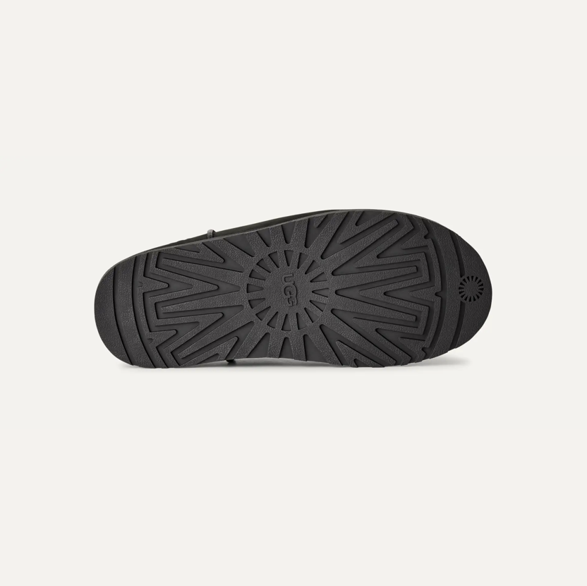 UGG Otzo Clog women black nubuck slip-on