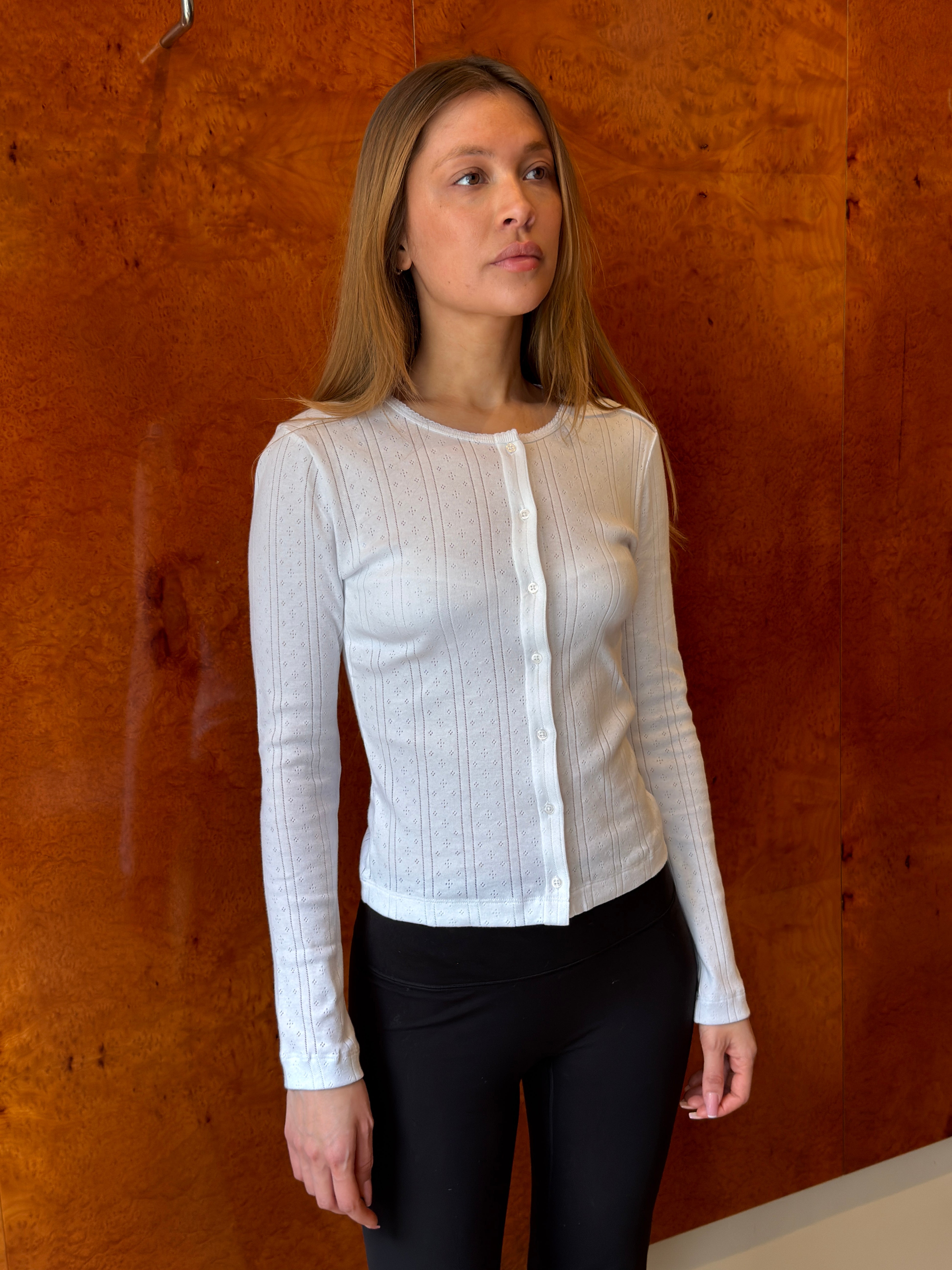 COUCOU - The Cardigan, White