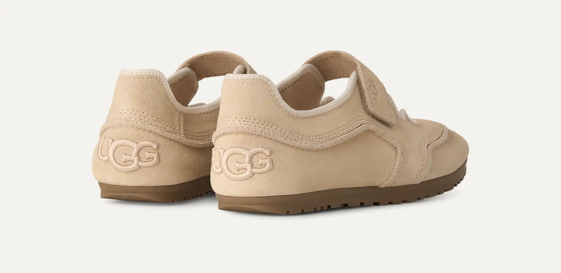 UGG Quill Mary Jane Trainer Sand Castle side view