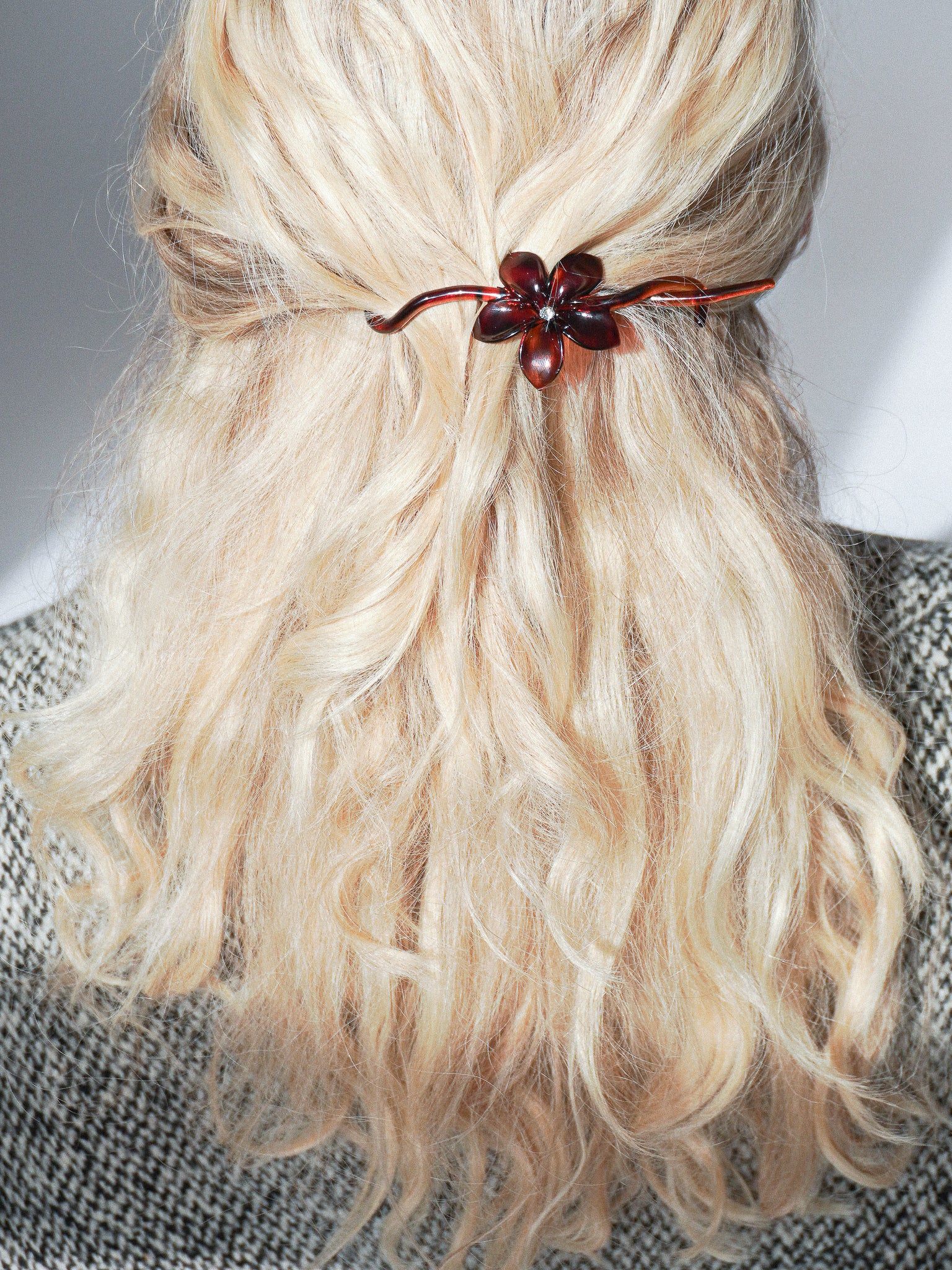 Flower Clip, Rhinestone