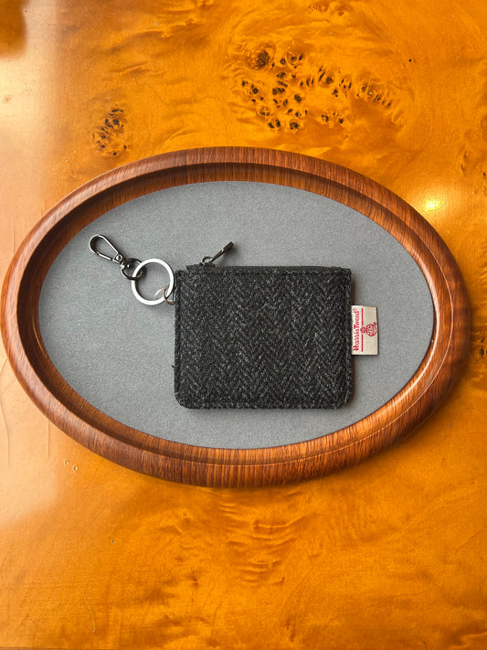 WOOL WALLET GREY