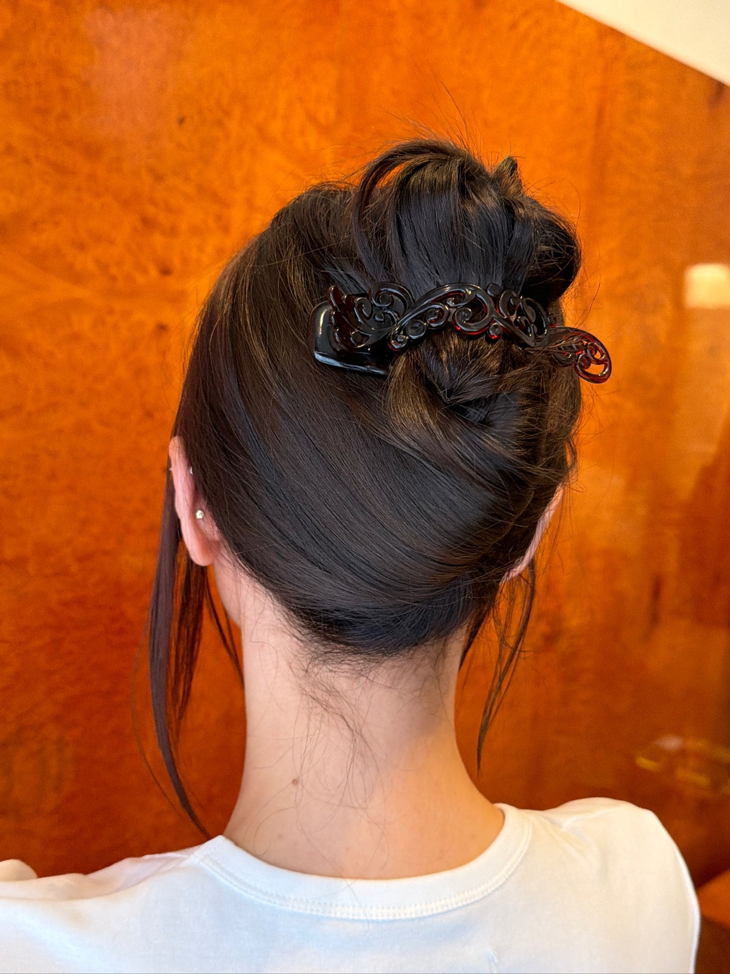 Hairclip, Tortoise Flower