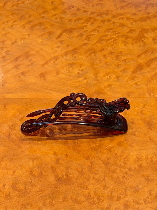 Hairclip, Tortoise Flower