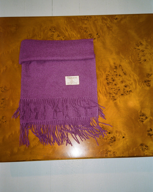 PURPLE SCARF