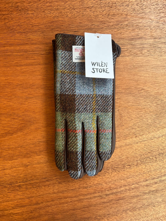 Mens Wool Gloves, Blue