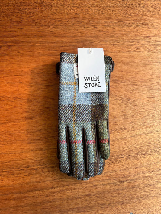 WOOL GLOVES, BLUE