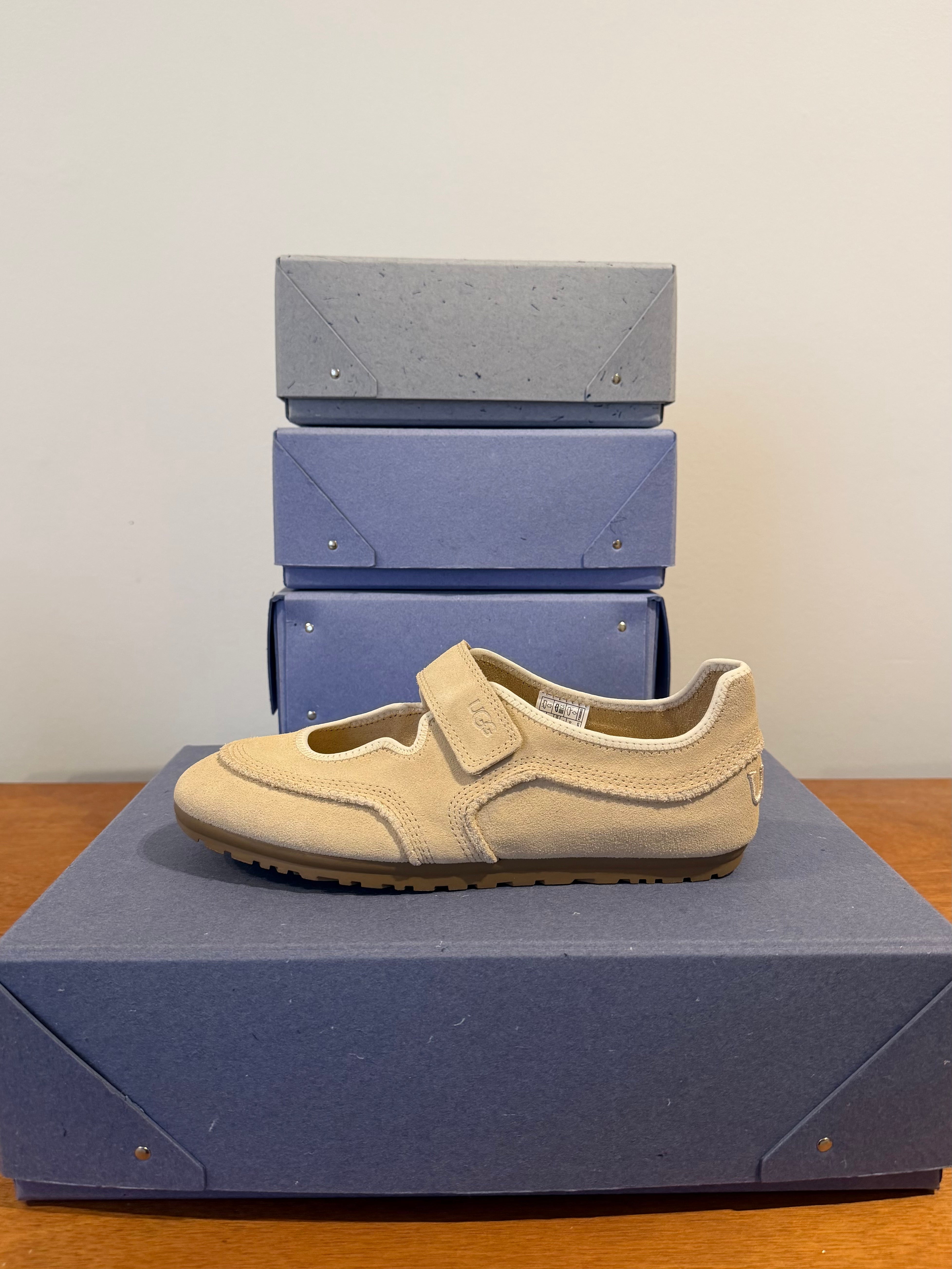 UGG Quill Mary Jane Trainer, Sand Bone