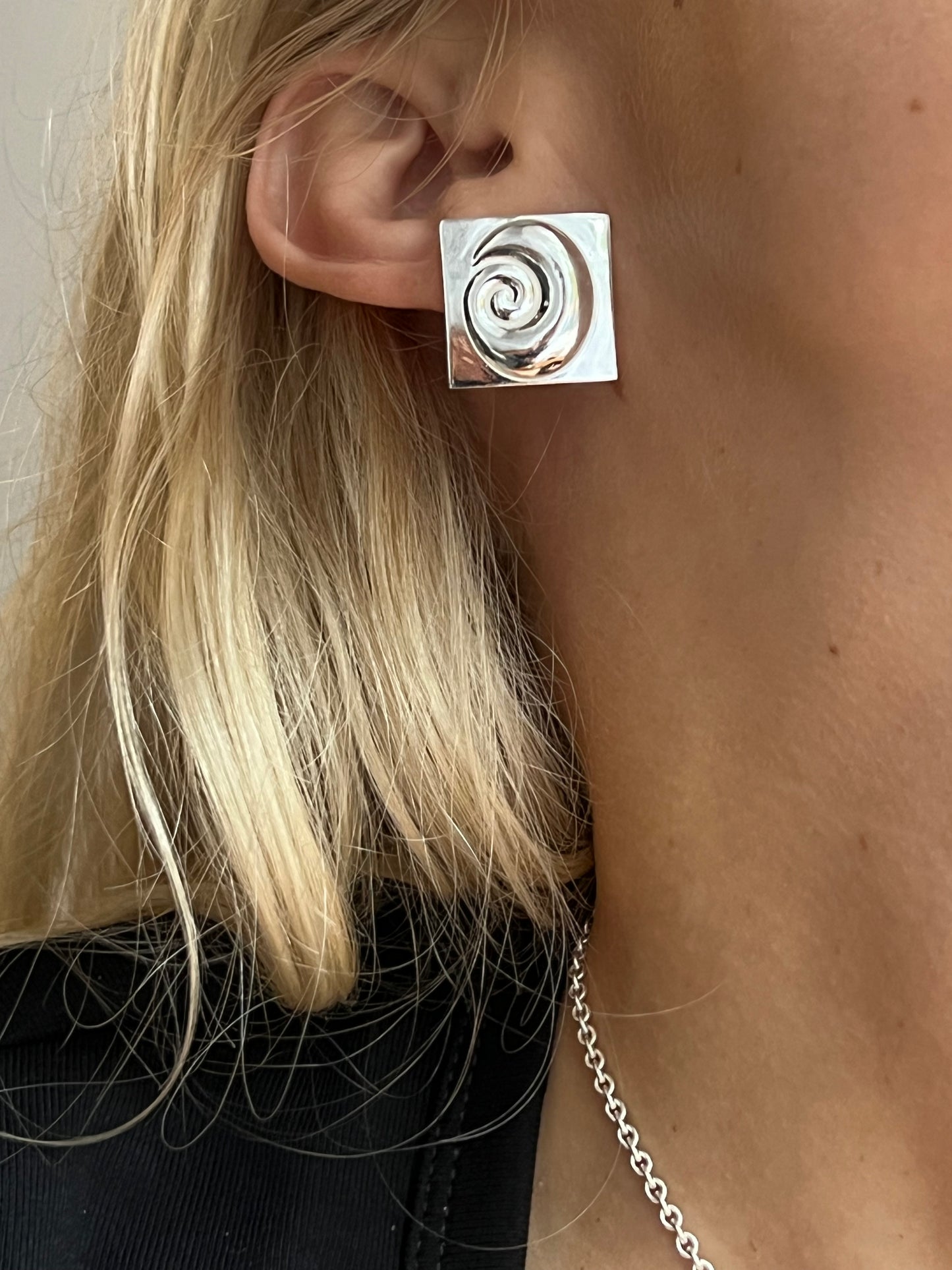 WS Swirl Earrings