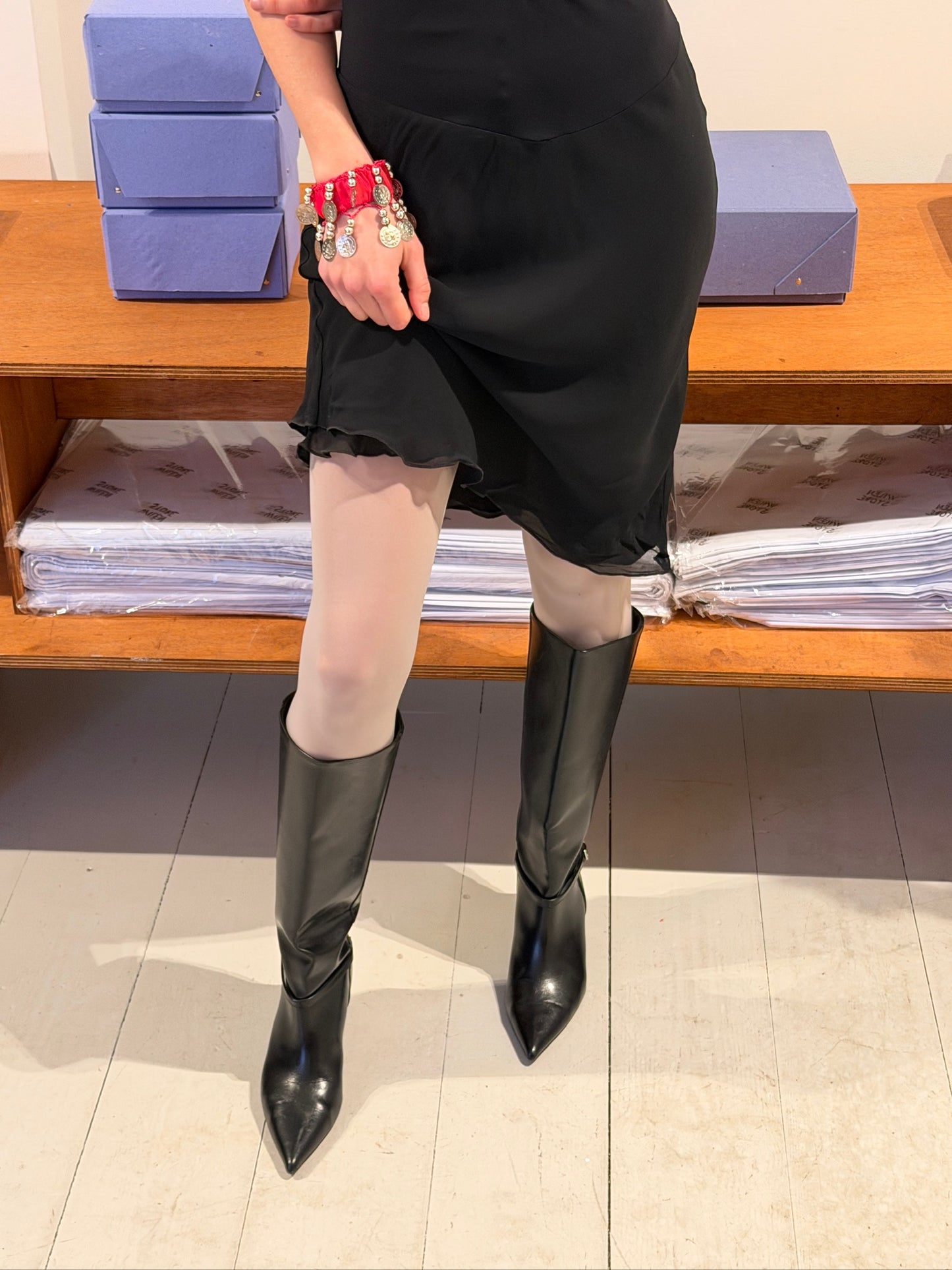 Sheer Tights, Grey