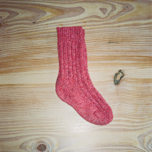 WOOL SOCKS PINK