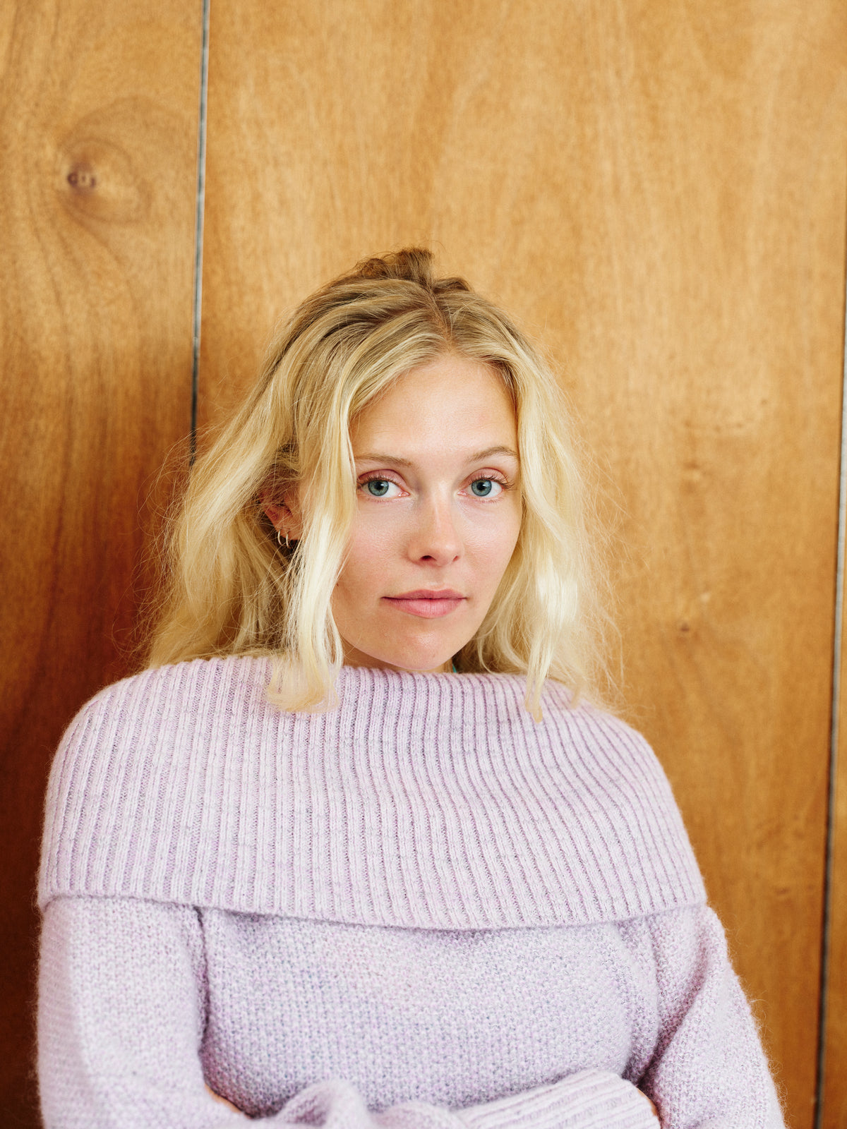 Celina Knit, Grey Lilac