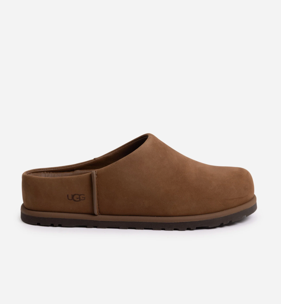 UGG Otzo Clog women dark chestnut brown nubuck slip-on