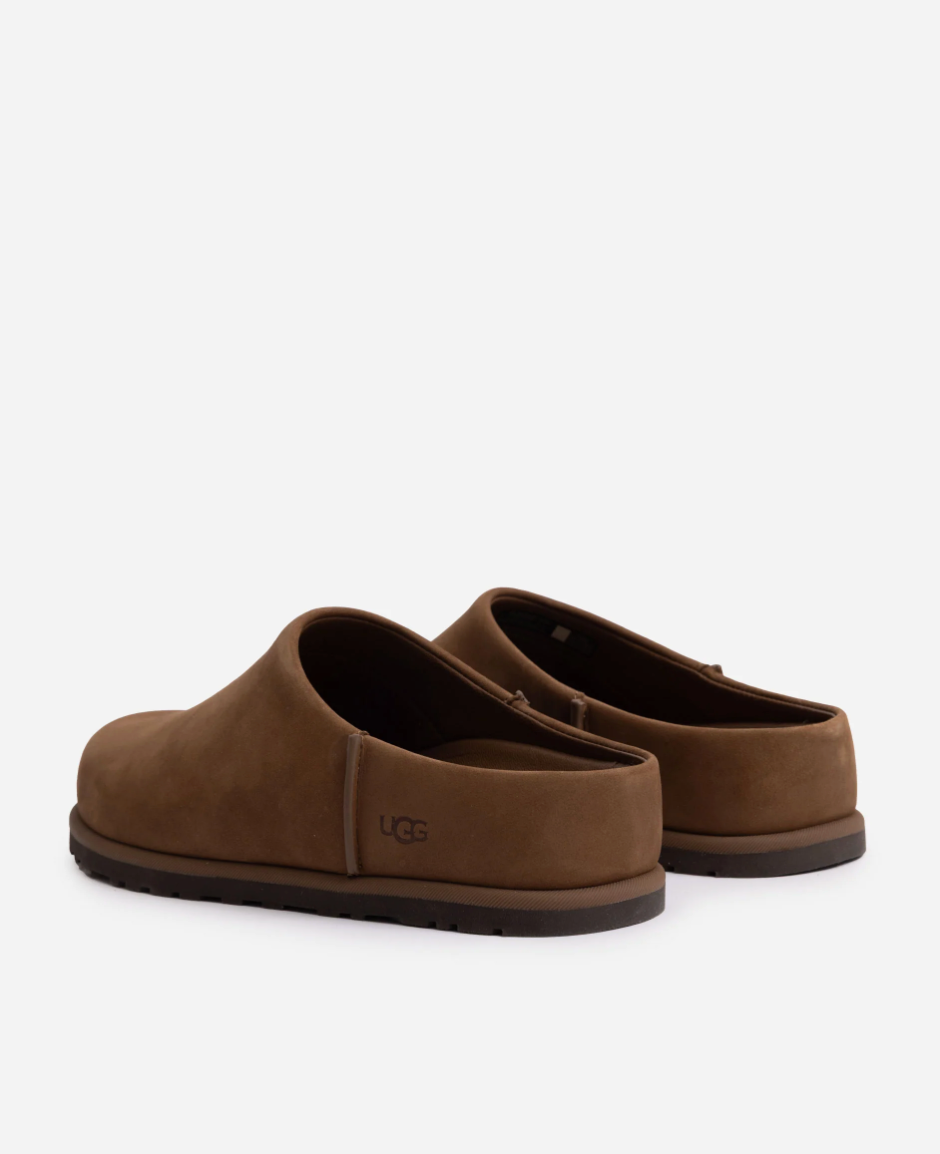 UGG Otzo Clog women dark chestnut brown nubuck slip-on