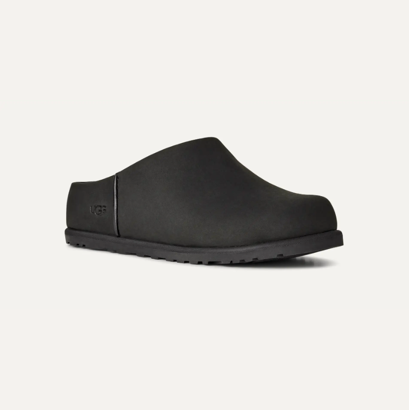 UGG Otzo Clog women black nubuck slip-on