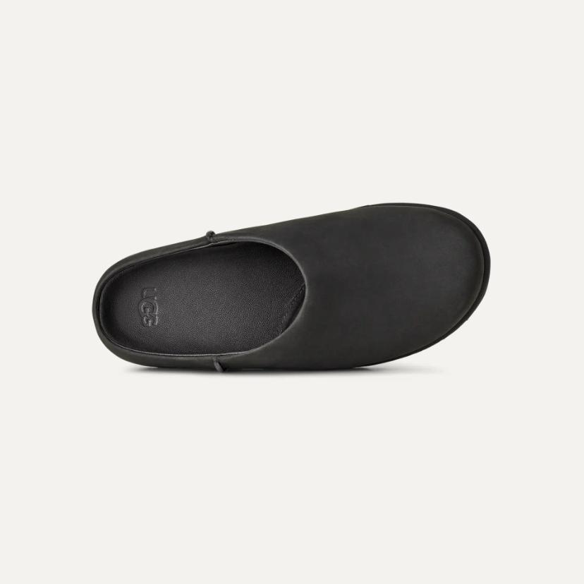 UGG Otzo Clog women black nubuck slip-on