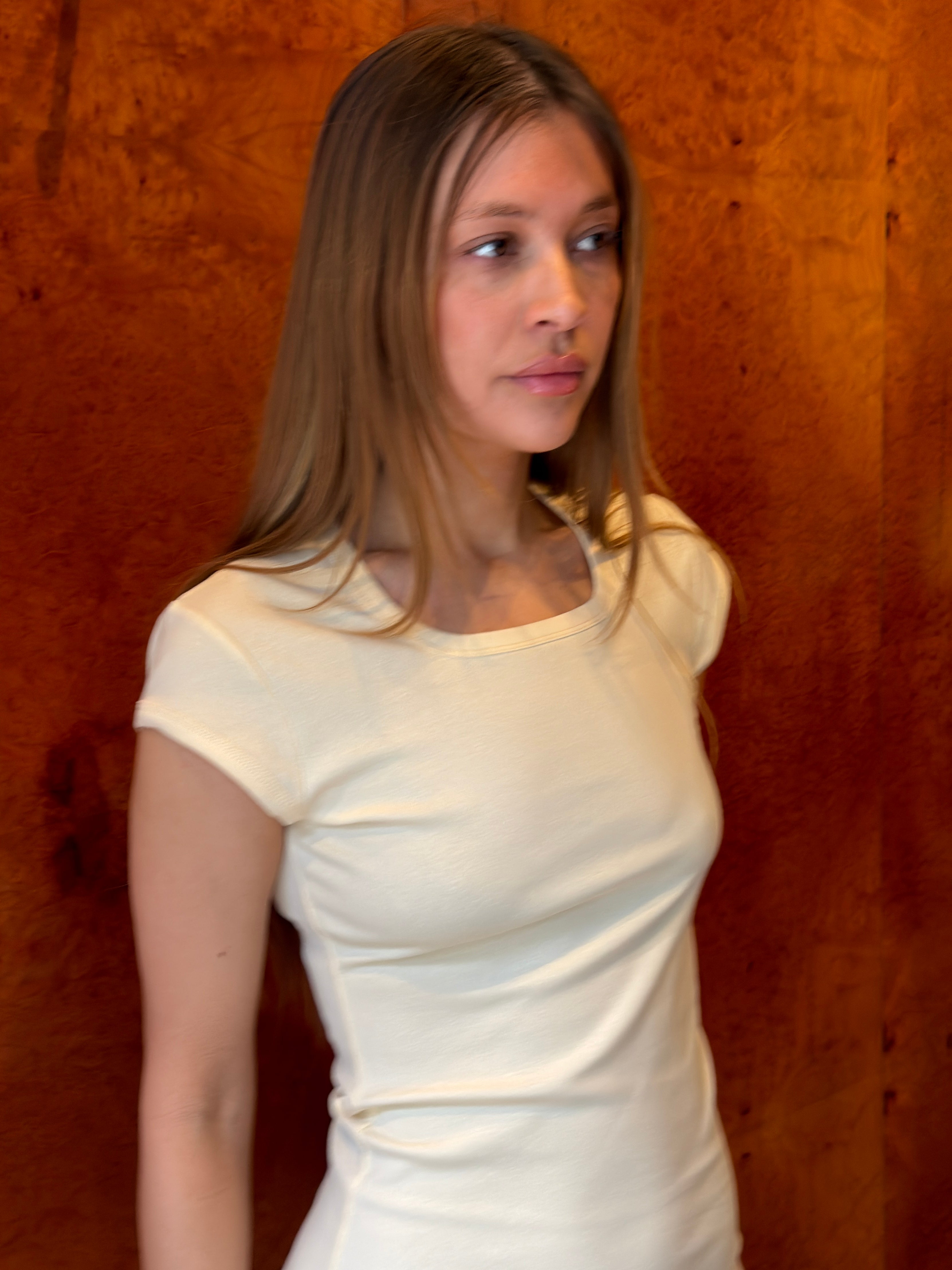 Maja Dress, Cream