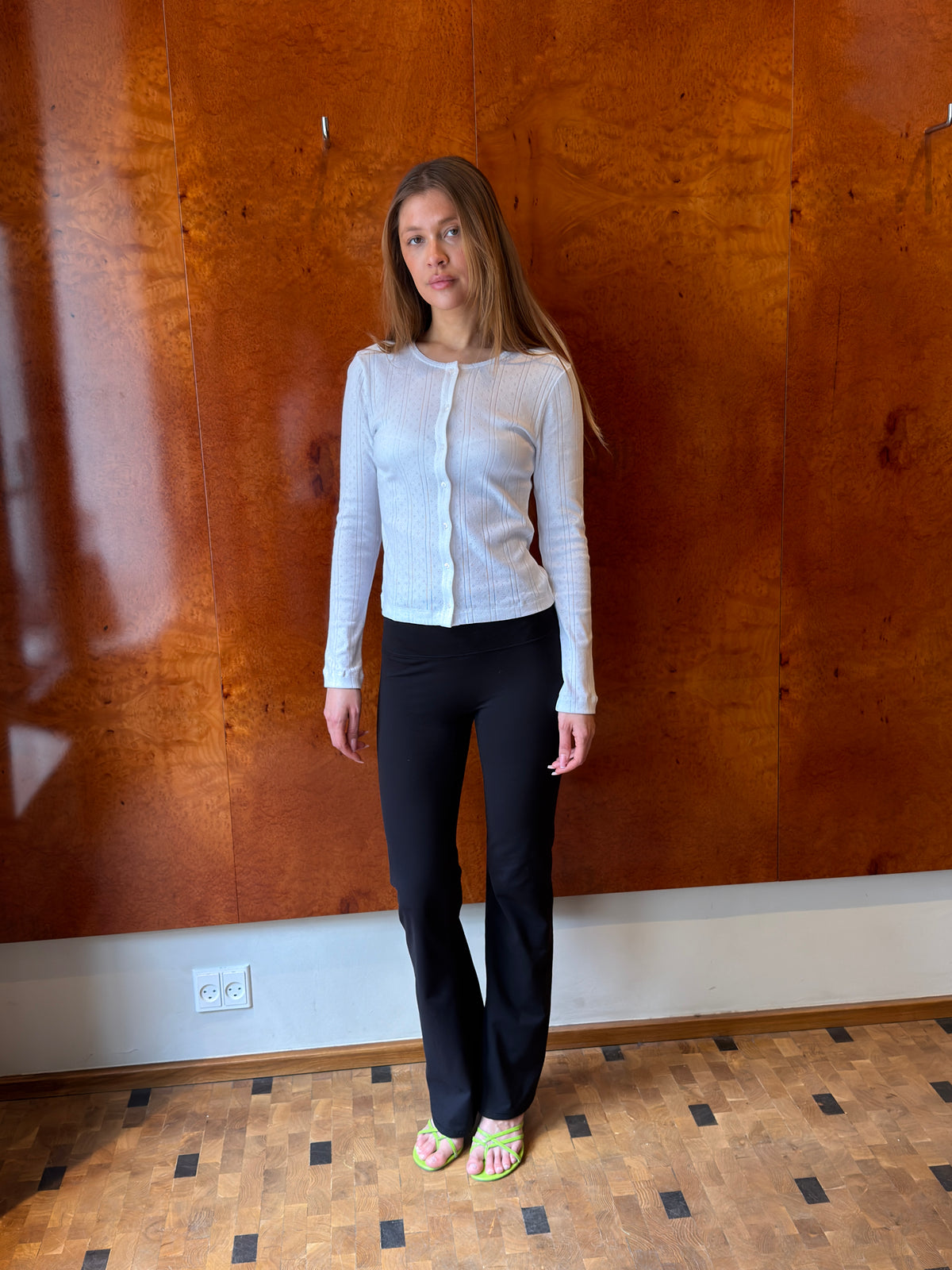 COUCOU - The Cardigan, White
