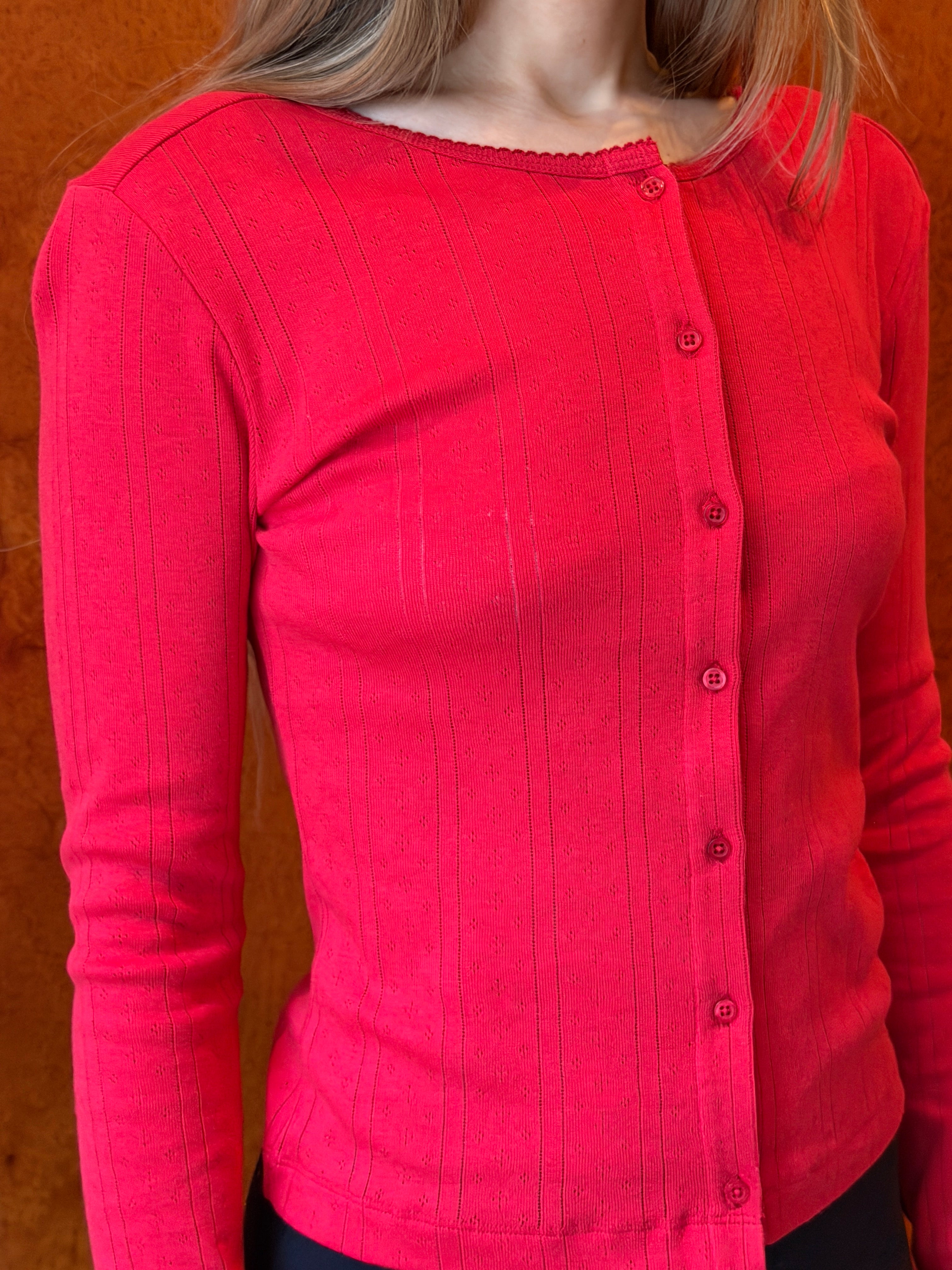 COUCOU - The Cardigan, Red