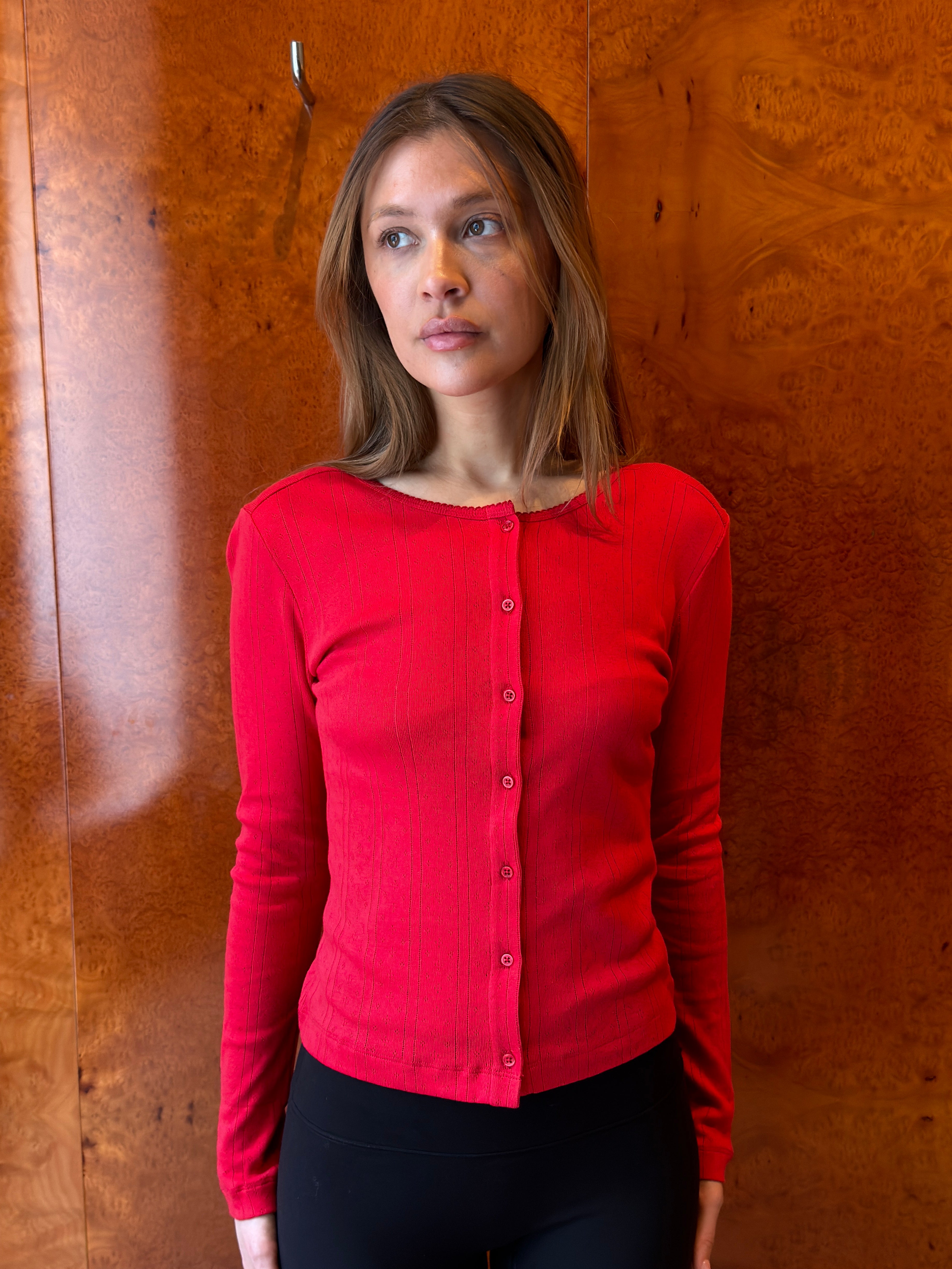 COUCOU - The Cardigan, Red